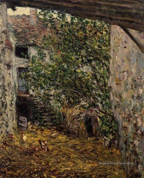 Ferme Claude Monet Peinture à l'huile